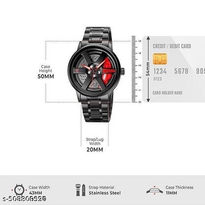 3d car rim spinning watch mclaren 789 toc g